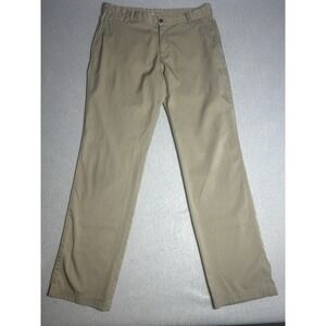 Nike Golf Pants Men's 34x34 Dri-Fit Performance Khaki Preppy